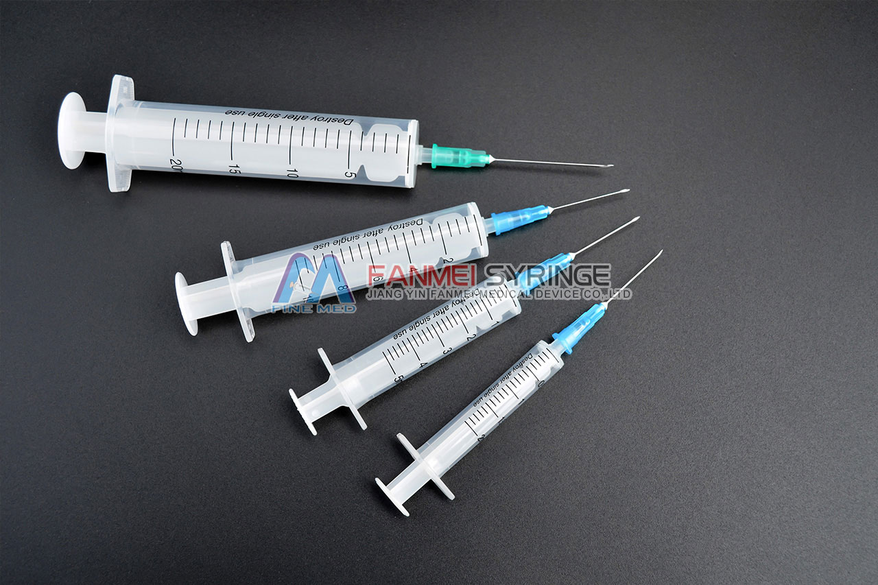 两件式注射器（透明拉杆）